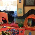 Tunnels inside Harbour Pre-School for play