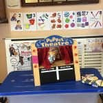 A puppet show scene